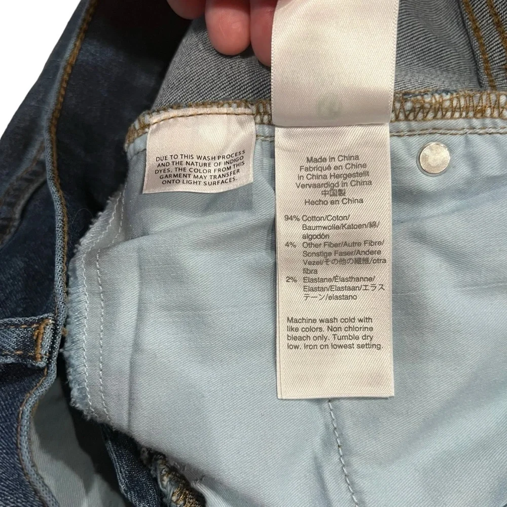 J Crew Reimagined Button Fly 10”‎ High Rise Toothpick Size 31